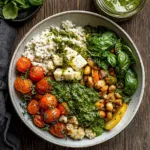 Healthy Pesto Buddha Bowl