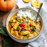 Slow Cooker Pumpkin Chicken Curry