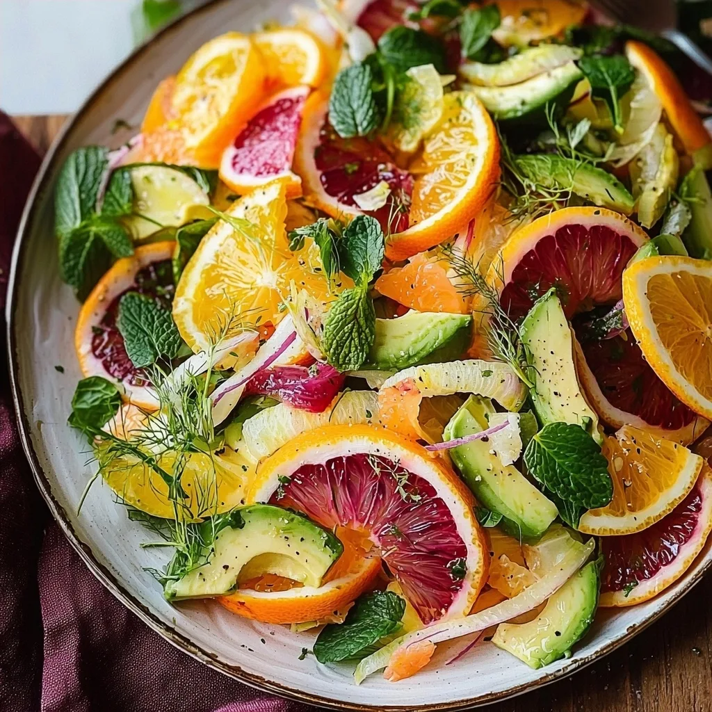 Citrus Salad with Fennel &amp; Avocado